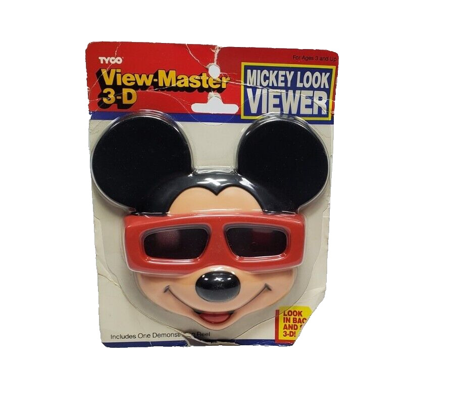 Vintage Tyco View-Master Mickey Mouse Look Viewer Disney New (box damage)