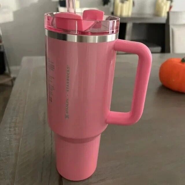 2024 NEW Pink Stanley Quencher 2.0 Stainless Steel Vacuum Insulated Tumbler new