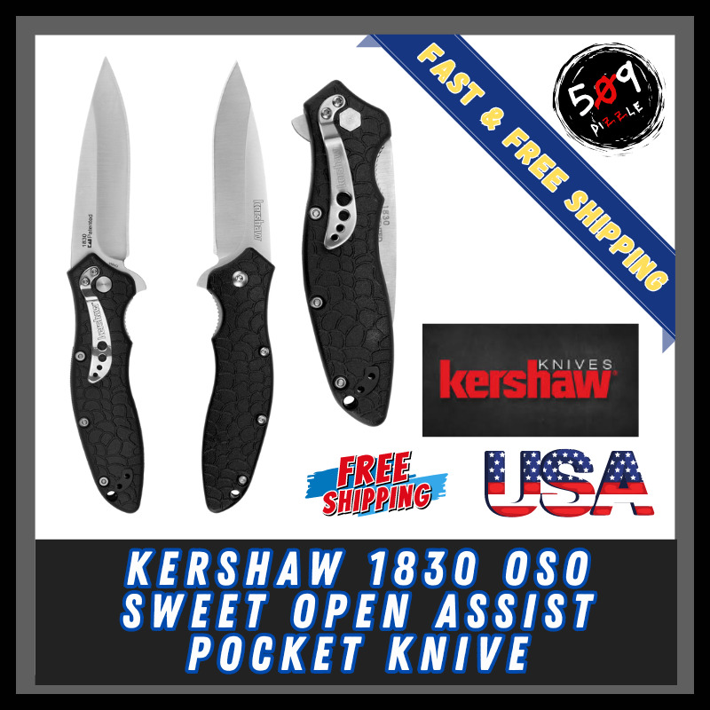 Kershaw - 1830 - Oso Sweet Open Assist Pocket Knife.  Snappy Great EDC  QUICK