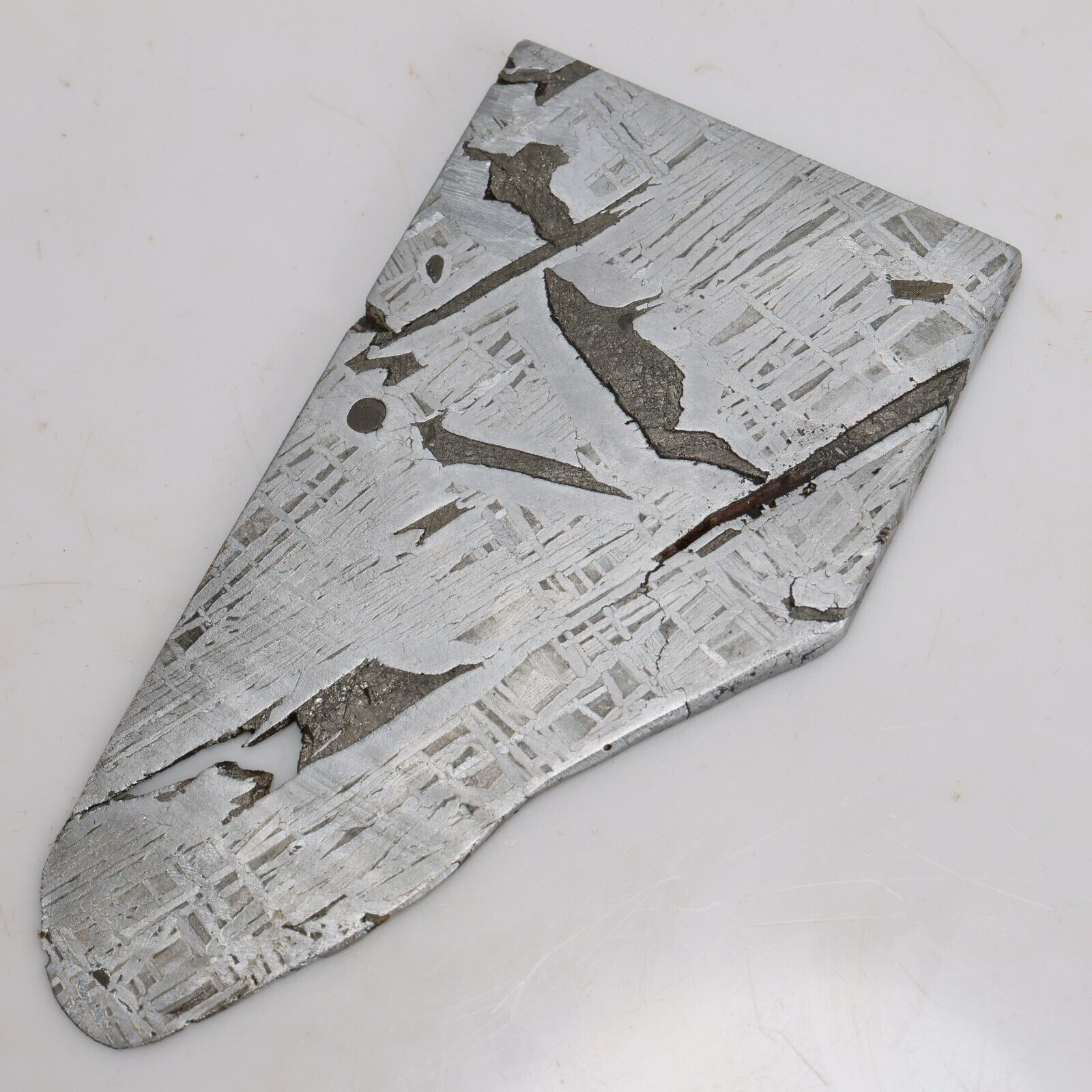 128g Muonionalusta meteorite slice R1871
