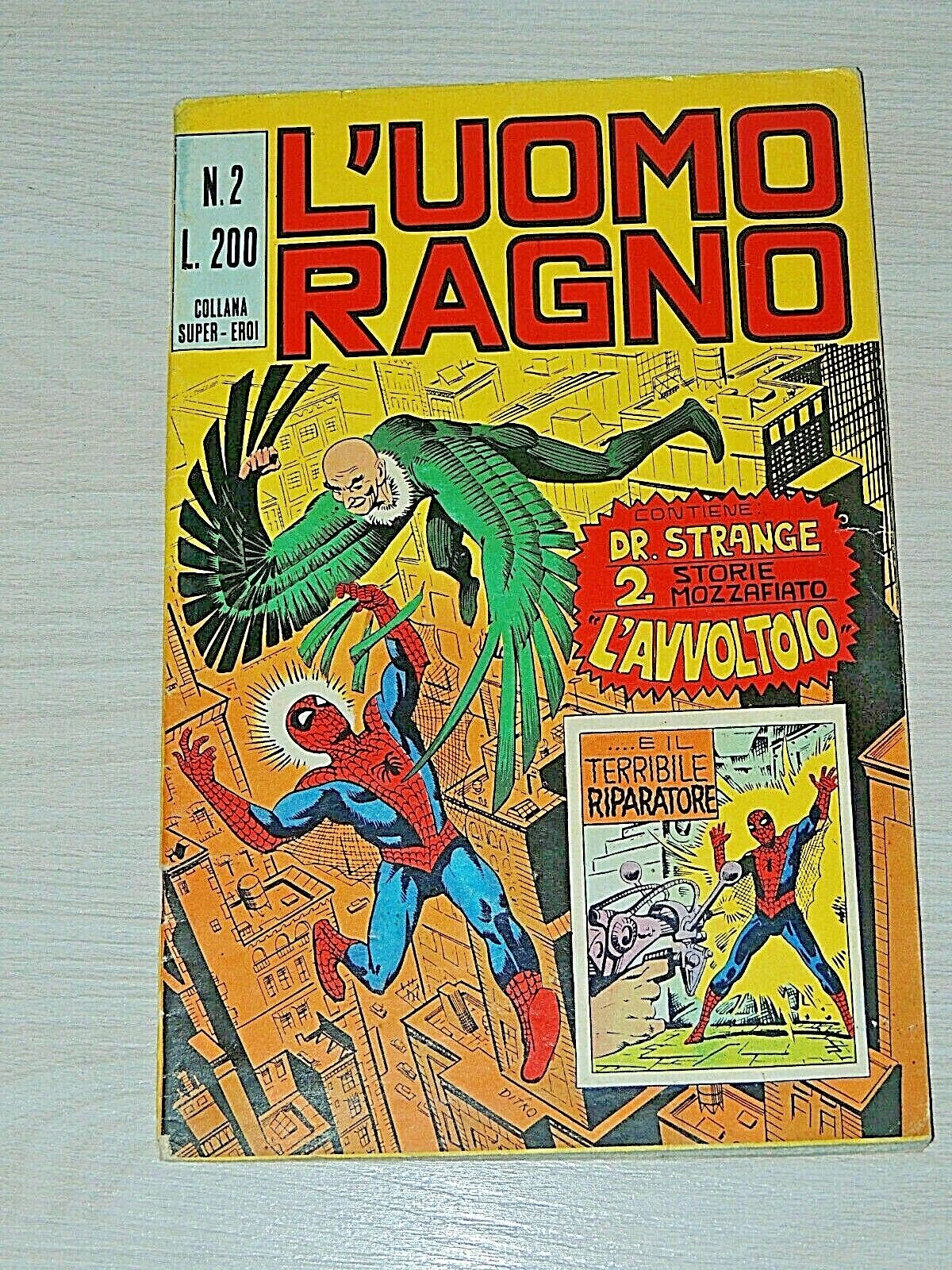 Amazing Spider-Man #2 ITALIAN VARIANT 1st Appearance Vulture VG+