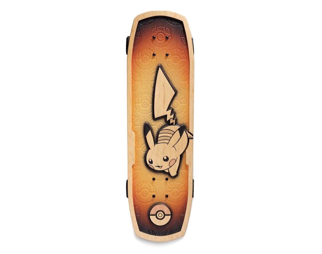 Pokemon x Bear Walker Pikachu 25th Anniversary Skateboard *IN-HAND*