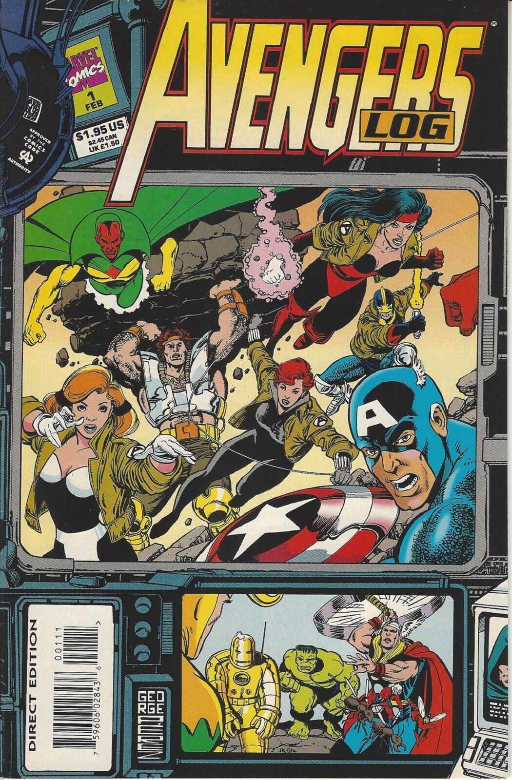 Avengers Log: Vol. 1 #1 A Brief History of the Mighty Avengers