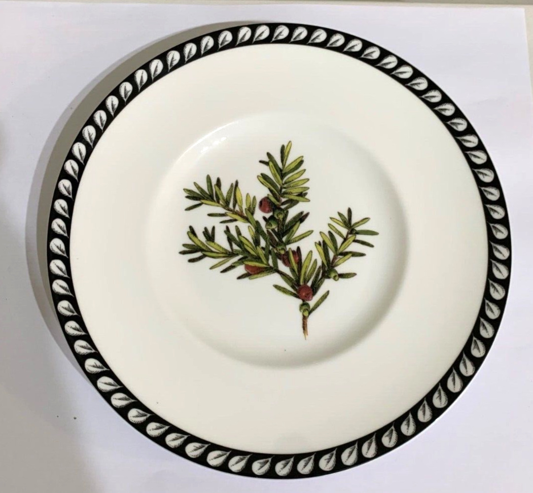 Lenox Etchings English Yew Salad Dessert Plate 4191621