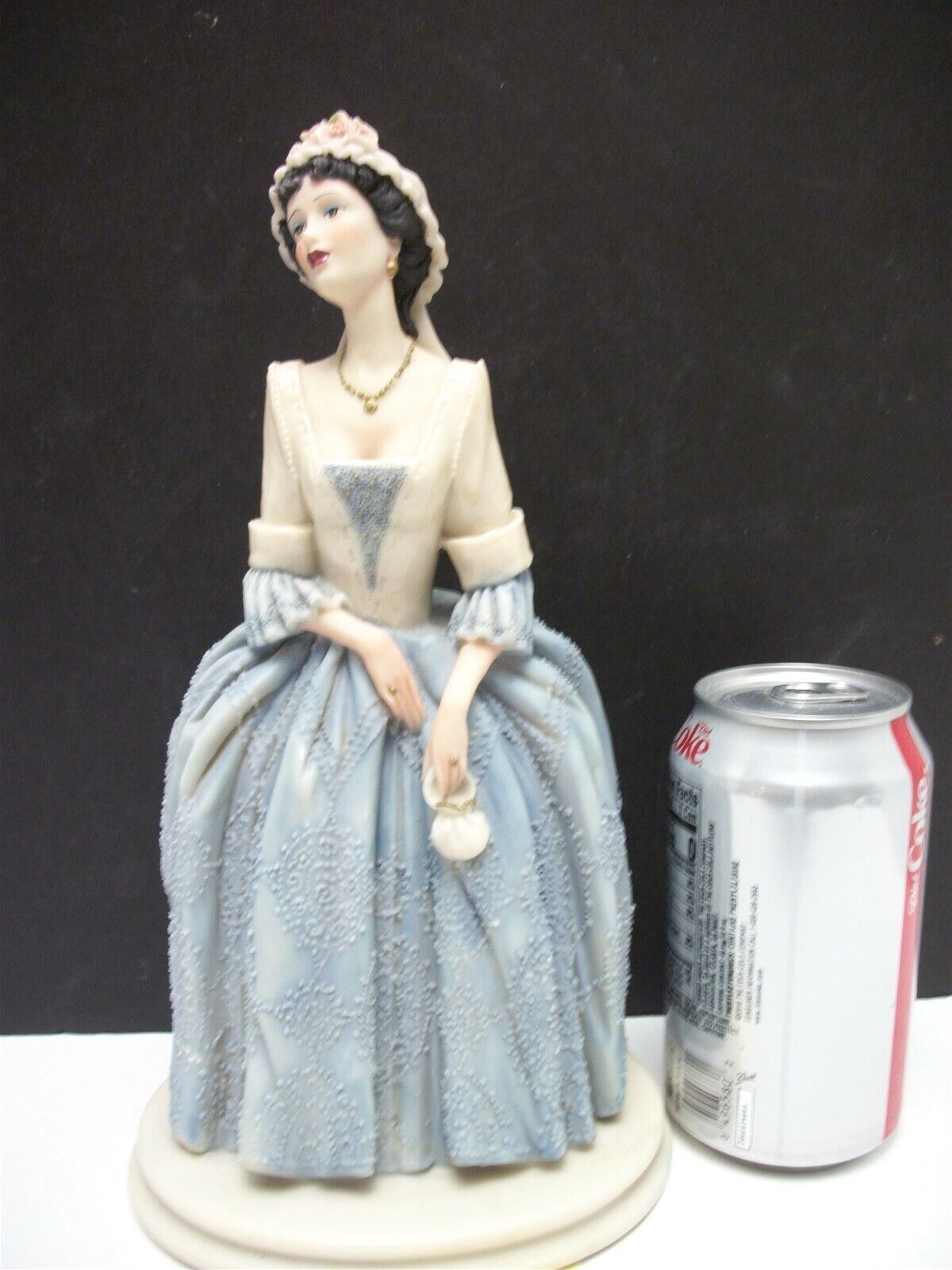 1989 A Belcari French Maiden Figurine Dear Studio Italy  Exquisite DETAIL