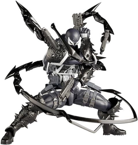 MARVEL Venom Revoltech AMAZING YAMAGUCHI Figure Agent ver. / KAIYODO 