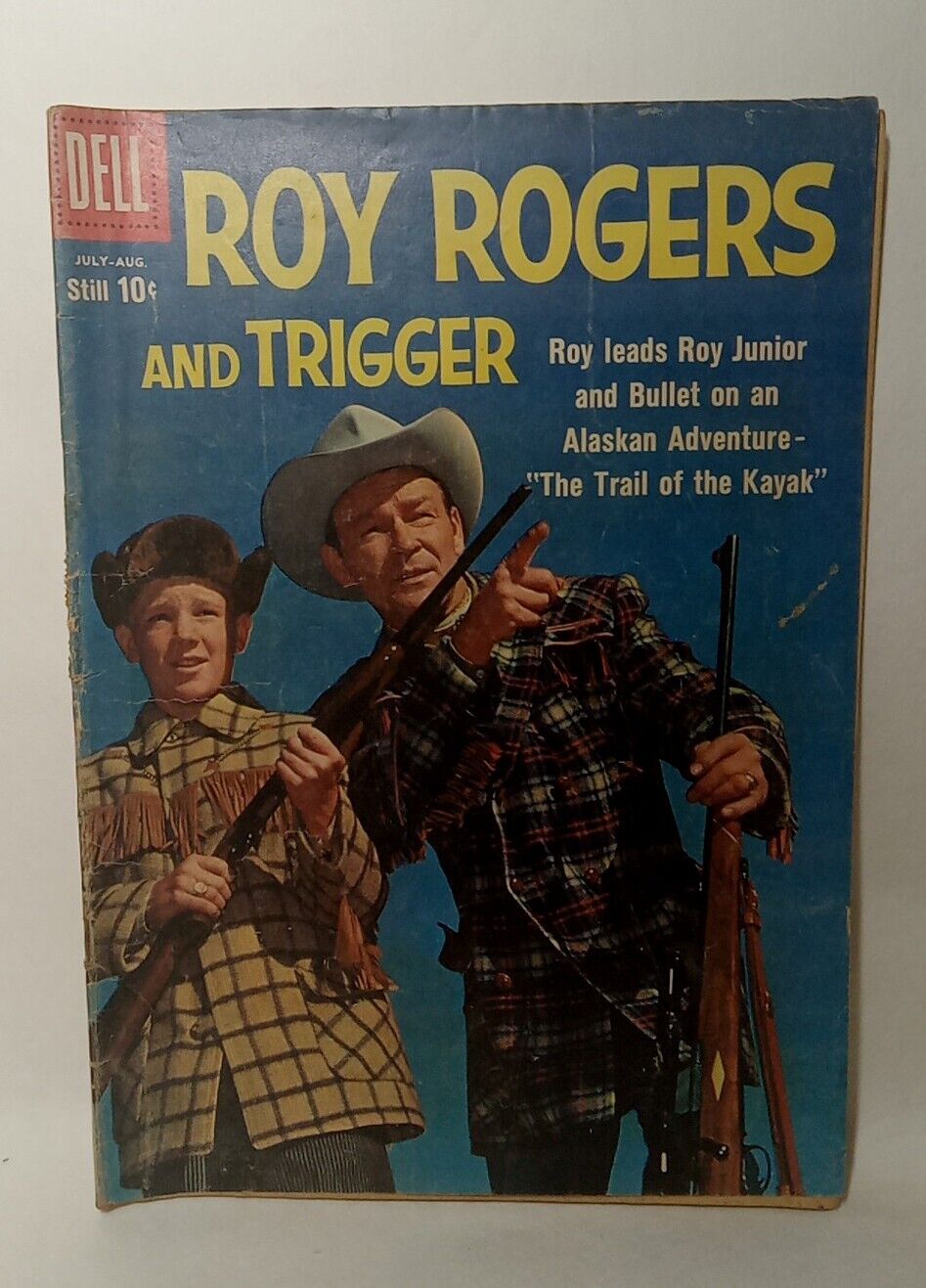 ROY ROGERS AND TRIGGER WESTERN COMIC BOOK #132 1959 DELL