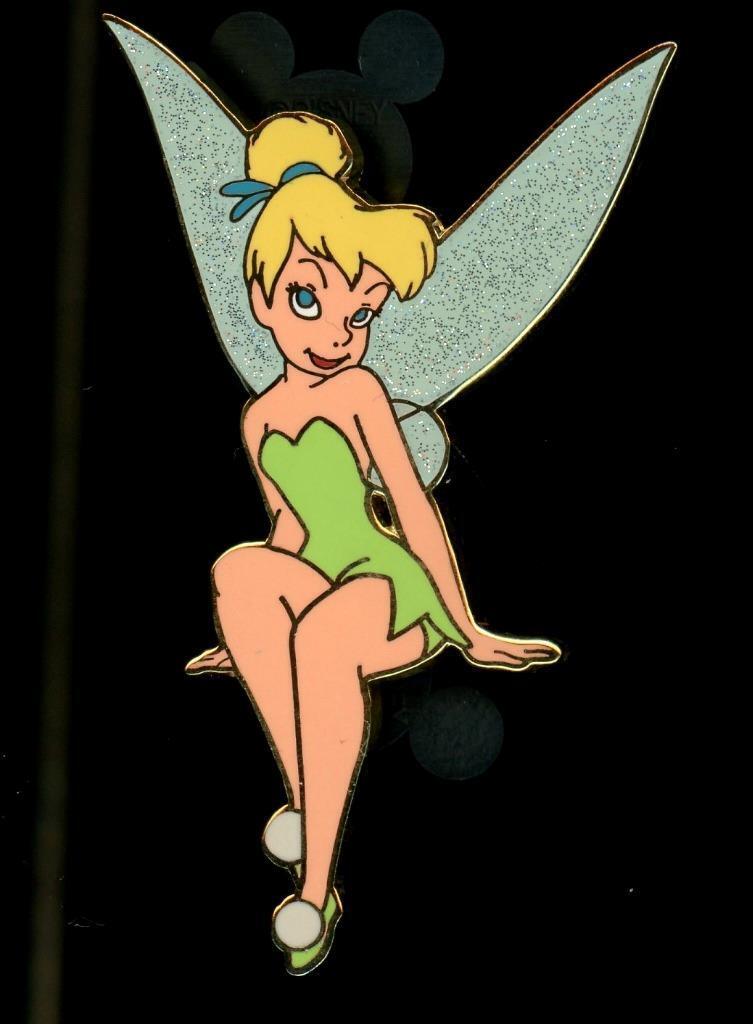 Disney Auctions Tinker Bell Seated Sitting LE 500 Disney Pin 30784