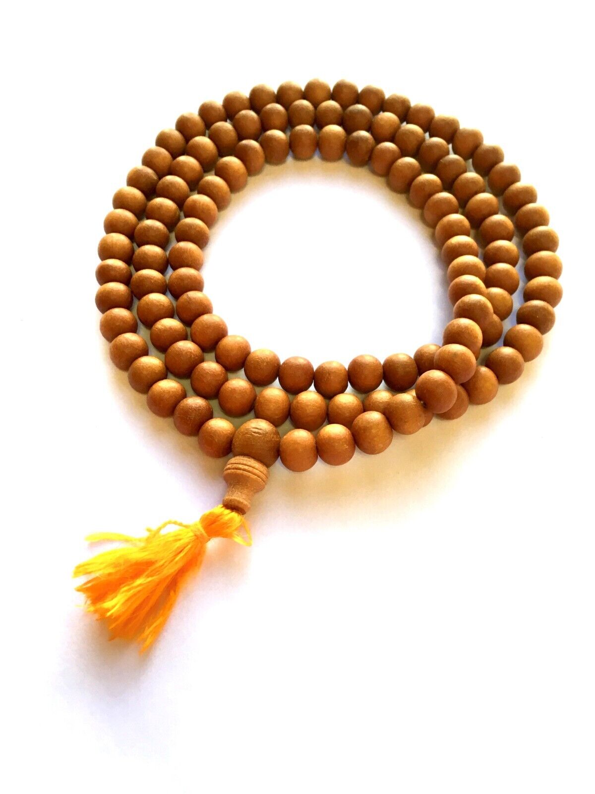 Sandalwood Mala 108 10mm Beads Necklace