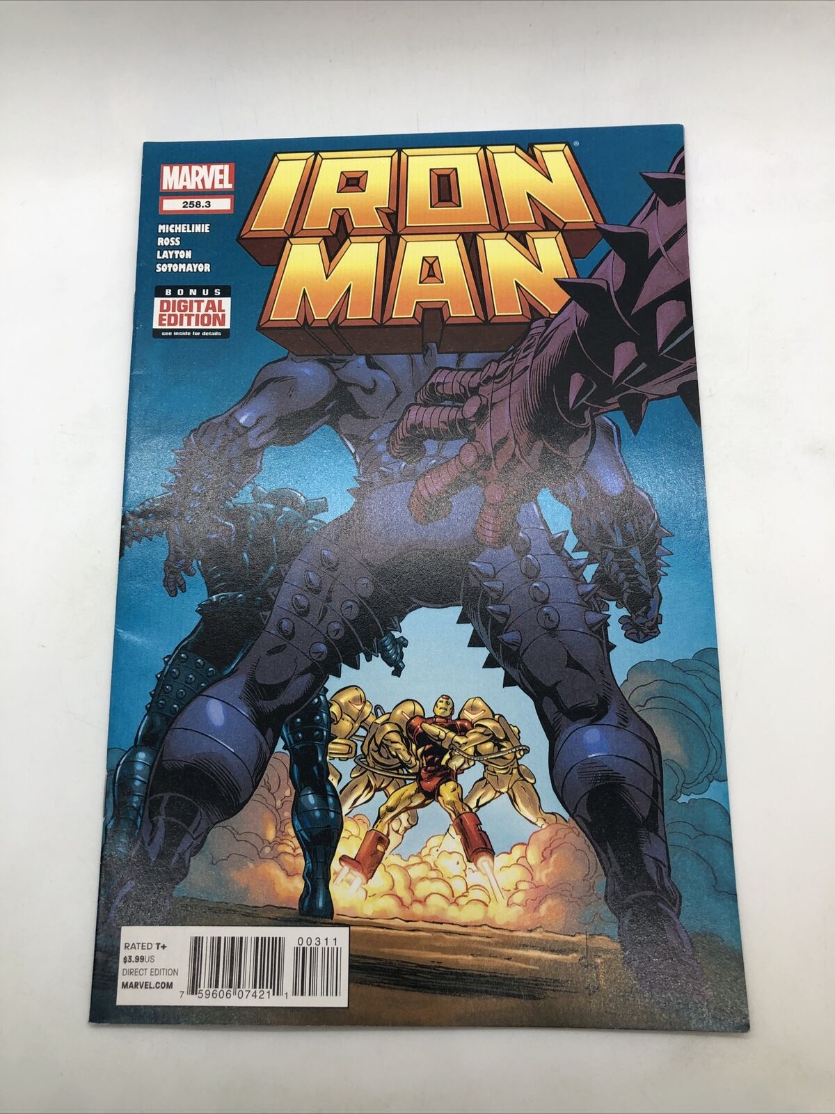 Iron Man #258.3  Marvel Comics 2013