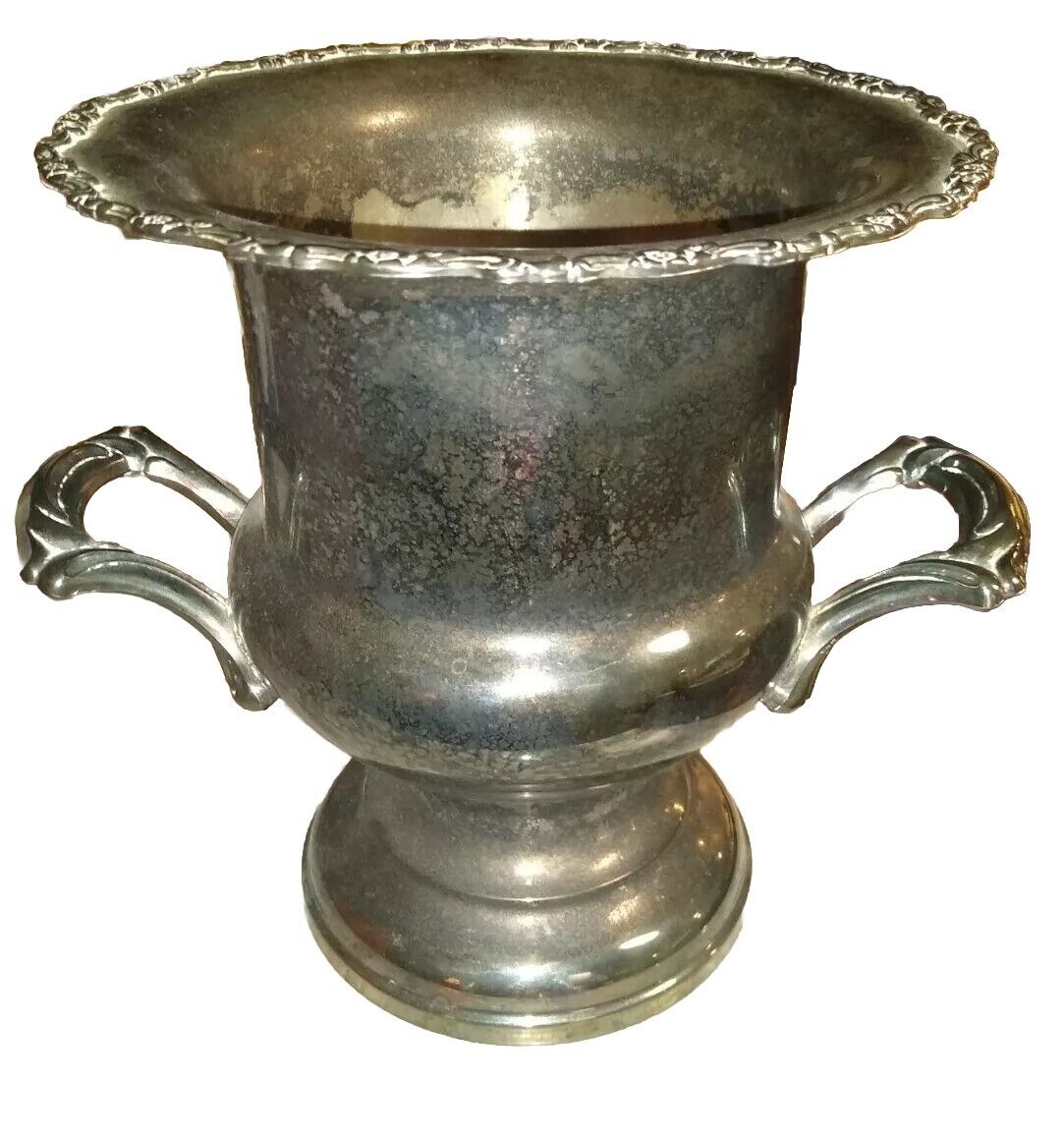 Vintage ONEIDA Silver Plate Wine Champaign Ice Bucket 10\