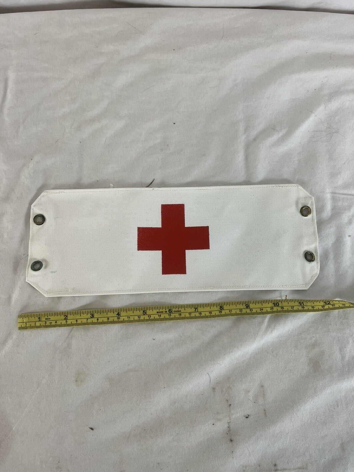 Vintage Red Cross Armband