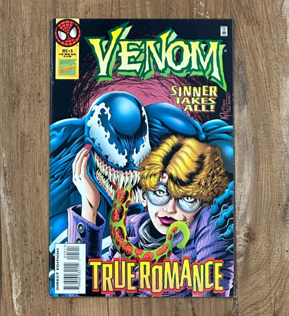 Venom: Sinner Takes All #5 (Marvel Comics December 1995)