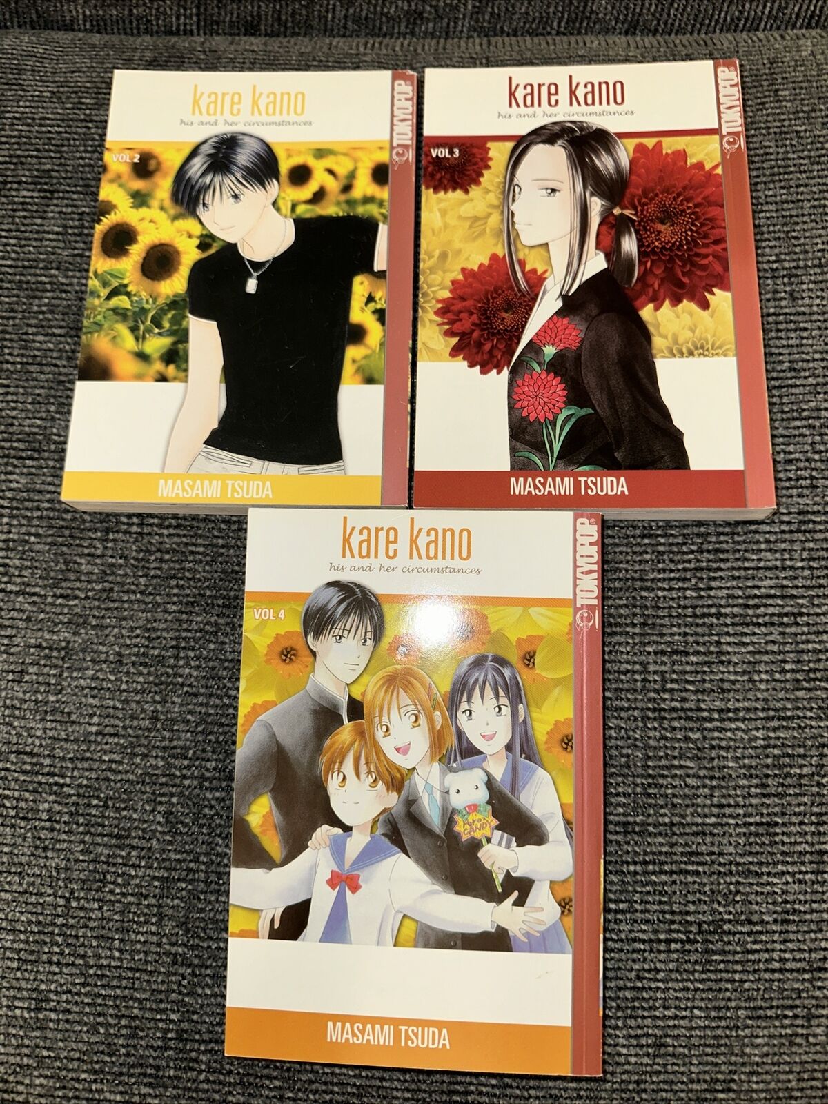 Kare Kano Manga Lot Vol 1-3, 11 Masami Tsuda English