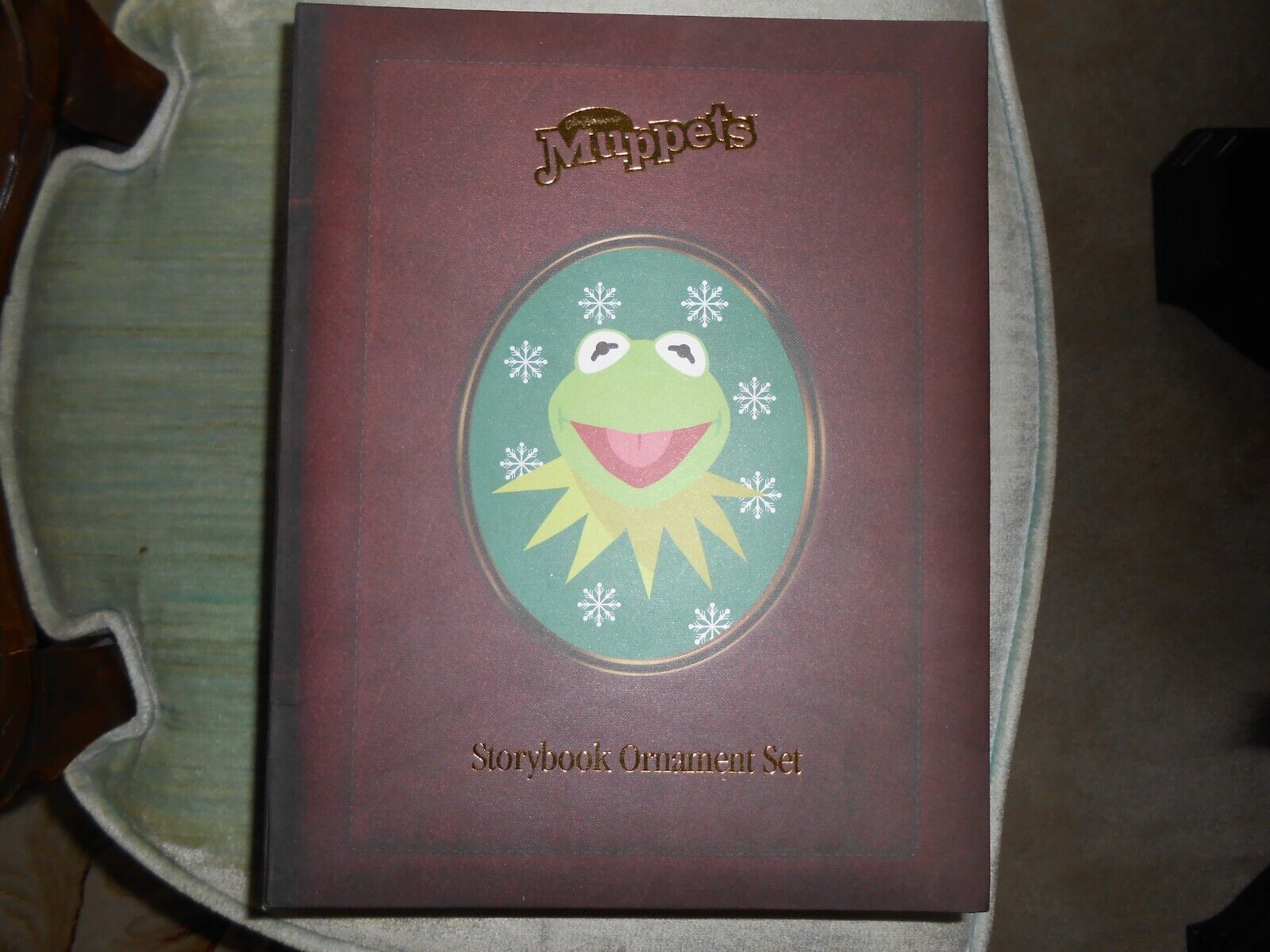 Disney Storybook Ornament Set of 6 Henson Muppets Christmas Kermit Piggy Gonzo