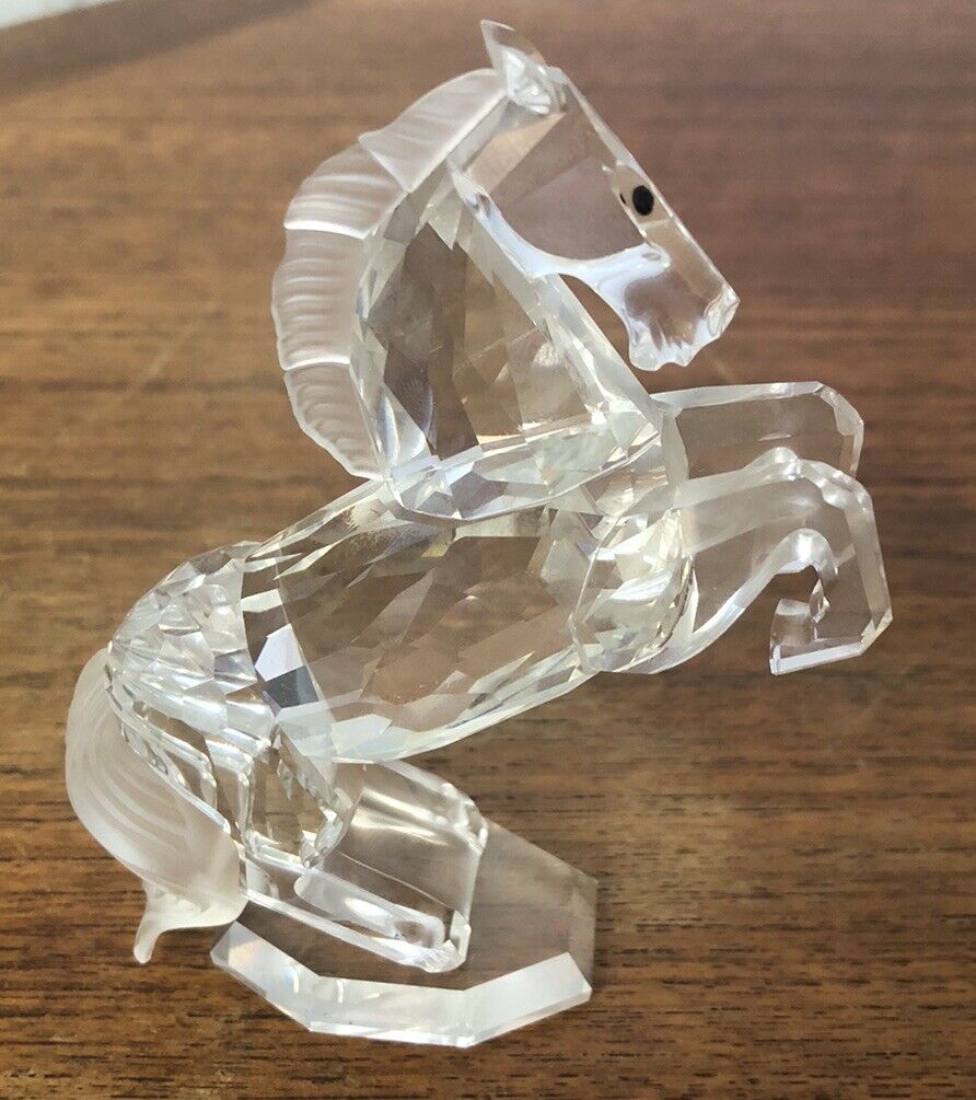 Swarovski Crystal Figurine Rearing White Stallion 174958