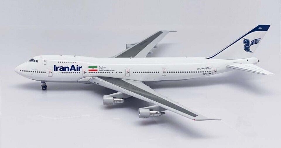 Big Bird BB4-741-005 Iran Air Boeing 747-200 EP-IAM Diecast 1/400 Model Airplane