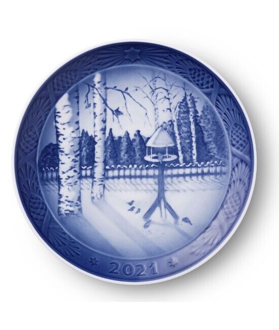 2021 Royal Copenhagen  Christmas Plate  NEW Mint  NIB