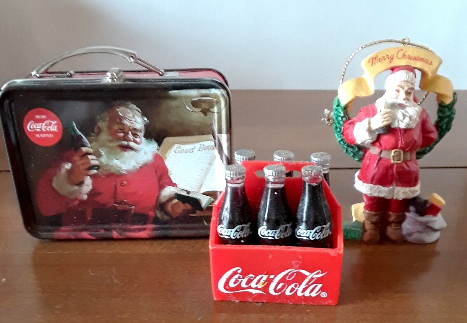Lot of 3 Coca Cola Miniatures 