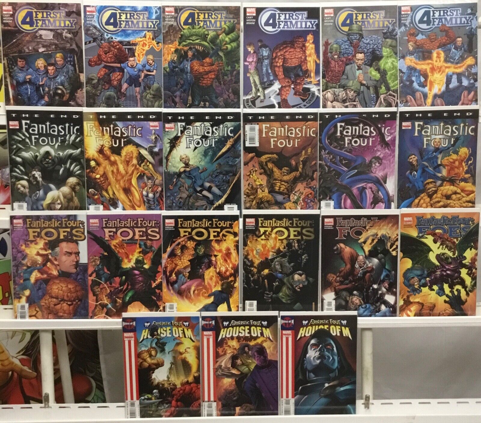 Marvel Comics Fantastic Four Complete Sets - Read Description