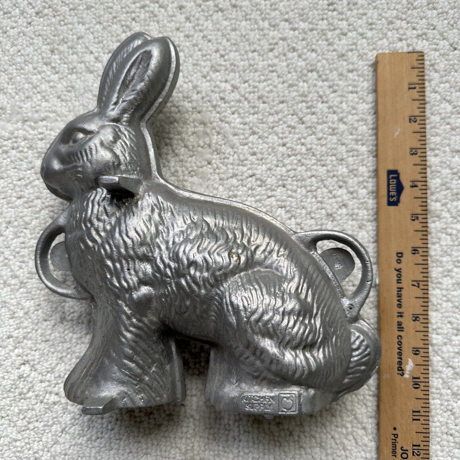 Heavy Cast Aluminum Rabbit Gorgeous