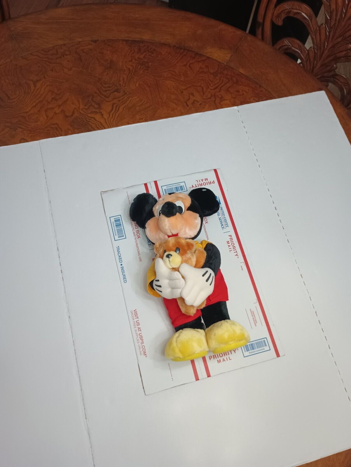 Mickey Mouse Limited Edition 1989 2nd Teddy Bear Convention Disney World * CLEAN