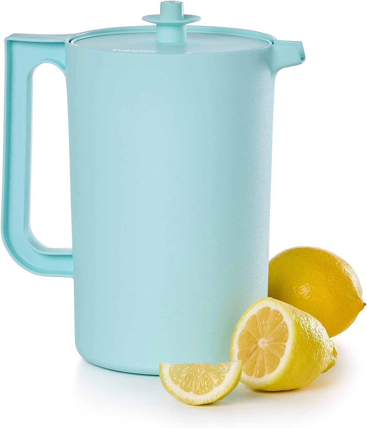 Tupperware New Vintage Collection Style 2-Qt./2 L Go Between Pitcher ~ Blue
