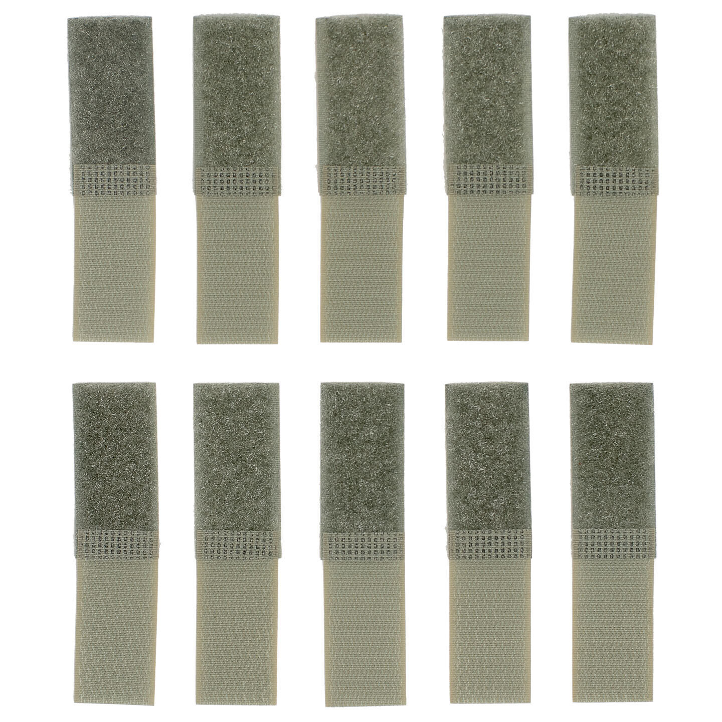 Official VELCRO® Webbing Keepers for MOLLE Tactical Ruck Packs - Foliage Green