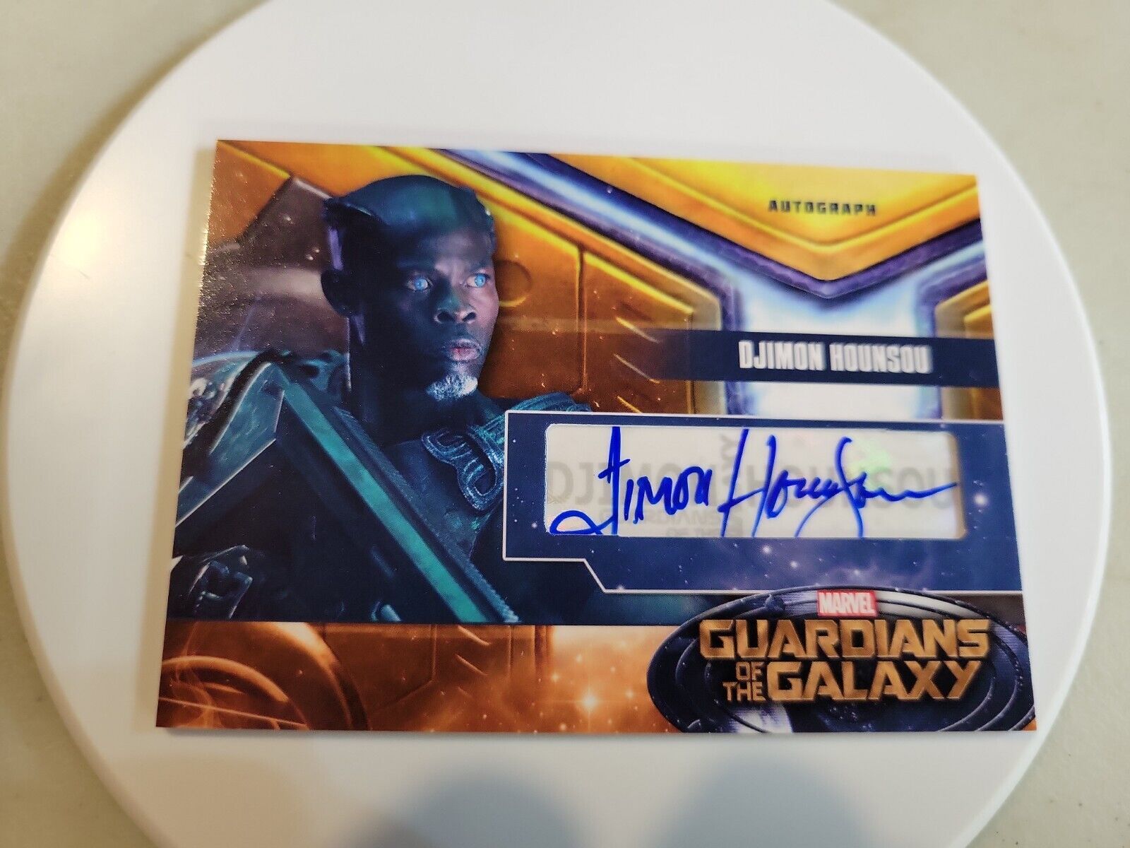2014 Upper Deck Guardians of the Galaxy Korath  Djimon Hounsou Auto