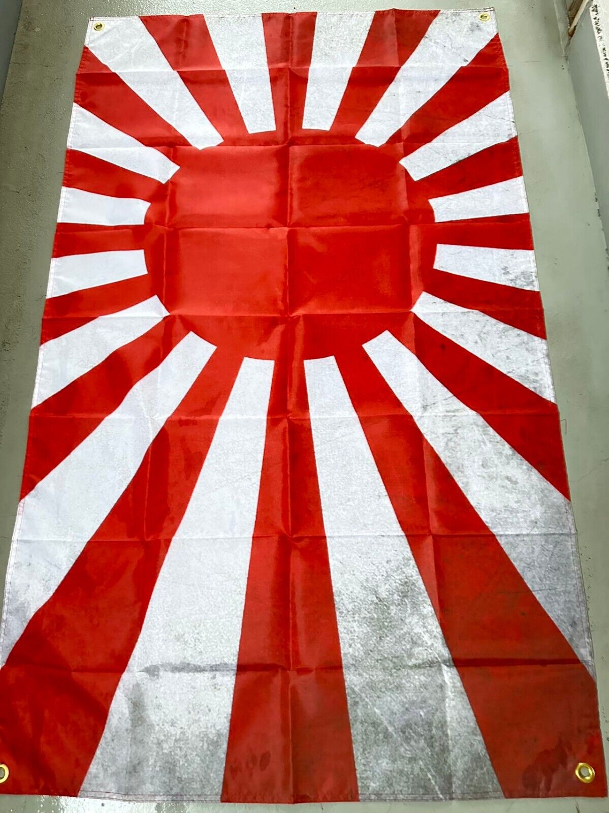 Vintage Cotton Flag Japan Japanese Sun 140*83cm