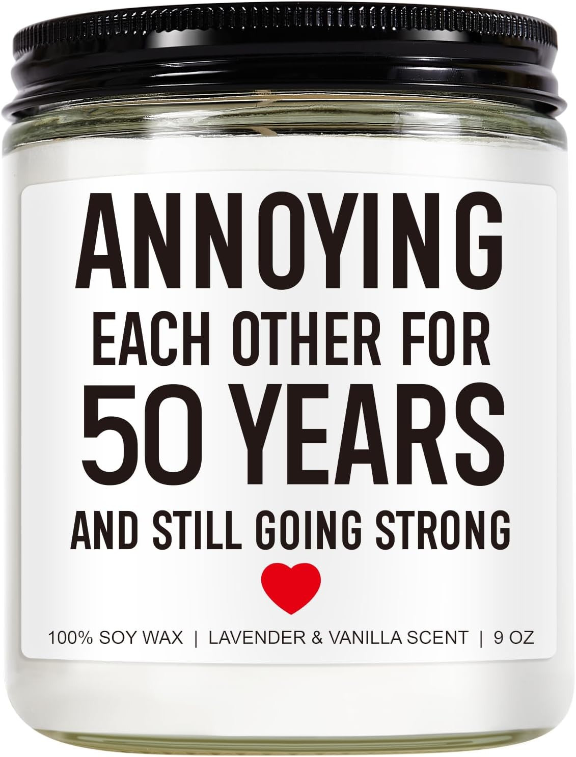 50 Years Candle, 50Th Wedding Anniversary, Gifts for Parents, 50Th Anniversary, 