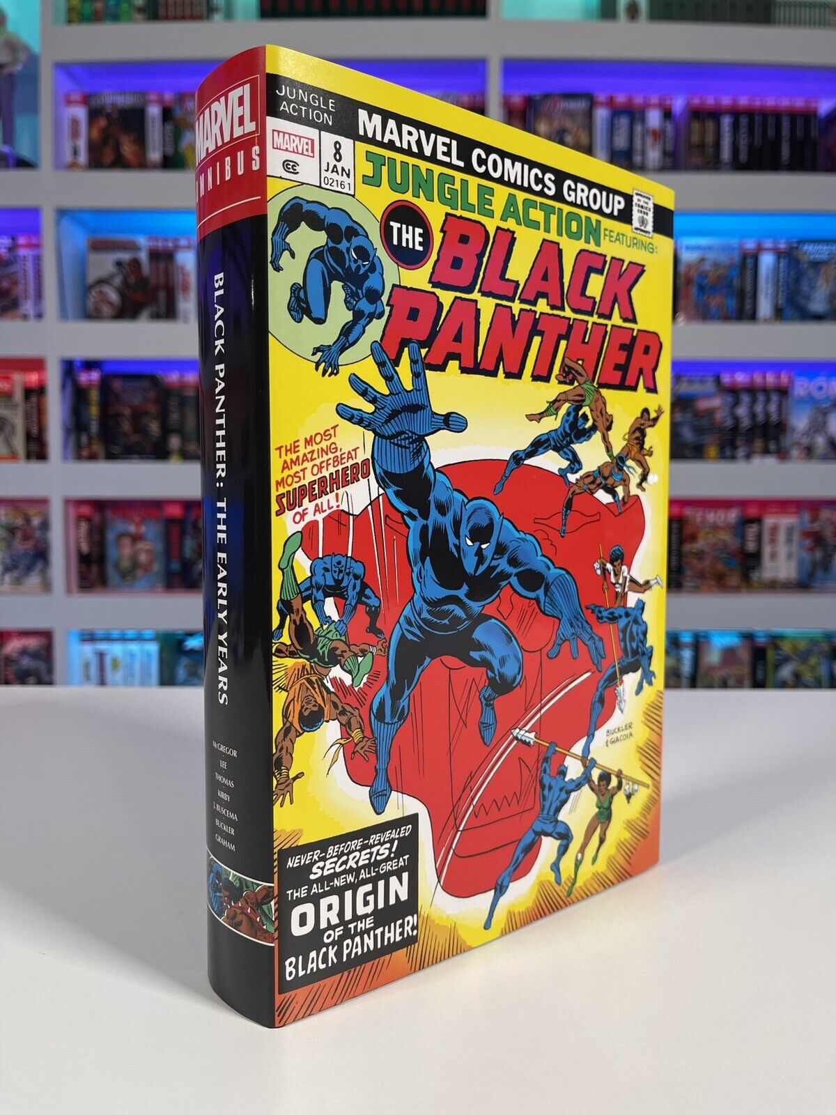 Black Panther Early Years Omnibus DM Cover Variant Marvel Comics HC Hardcover