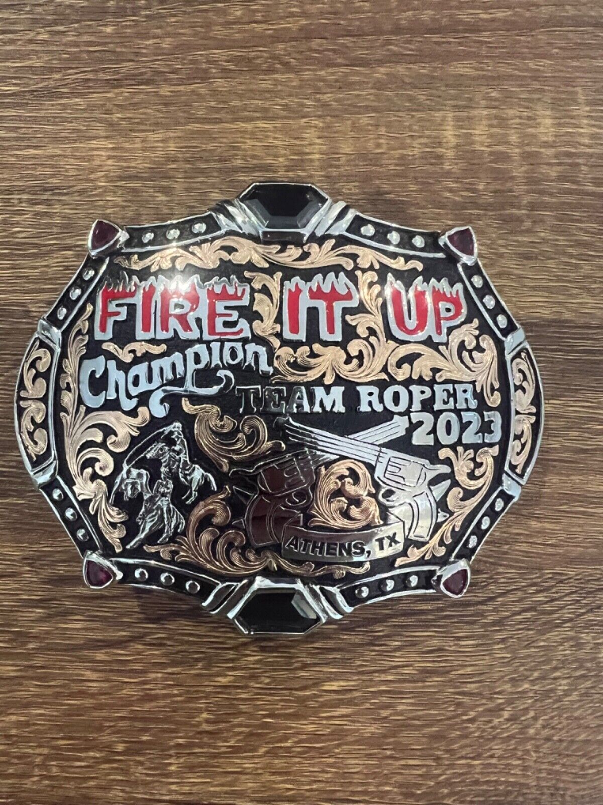 champion trophy rodeo belt buckles