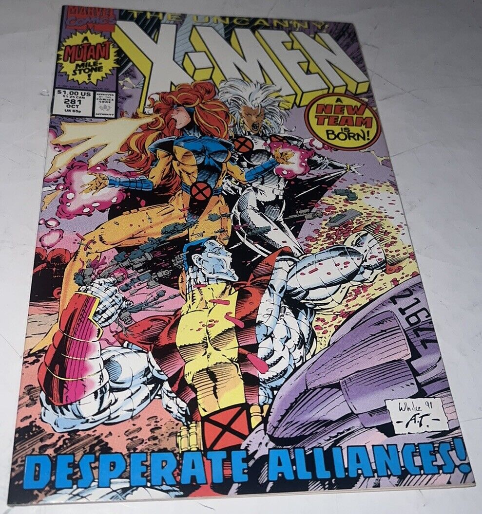 The Uncanny X-Men #281 Marvel Comics 1991 First Appearance Trevor Fitzroy VF/NM