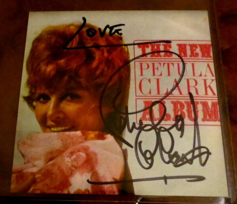 Petula Clark singer actress signed autographed PHOTO Downtown