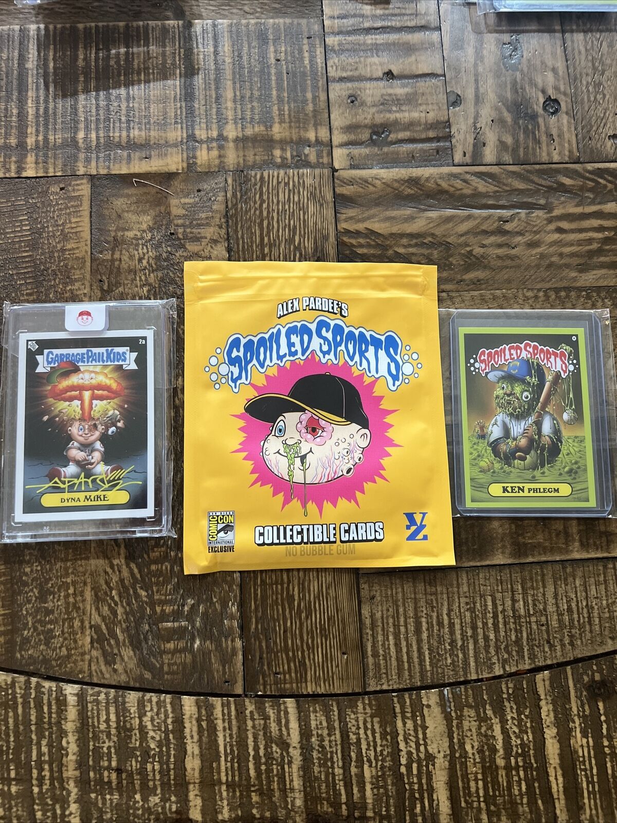 GPK mlb alex pardee Spoiled Sports Limited Edition Artist Auto Dyna Mike