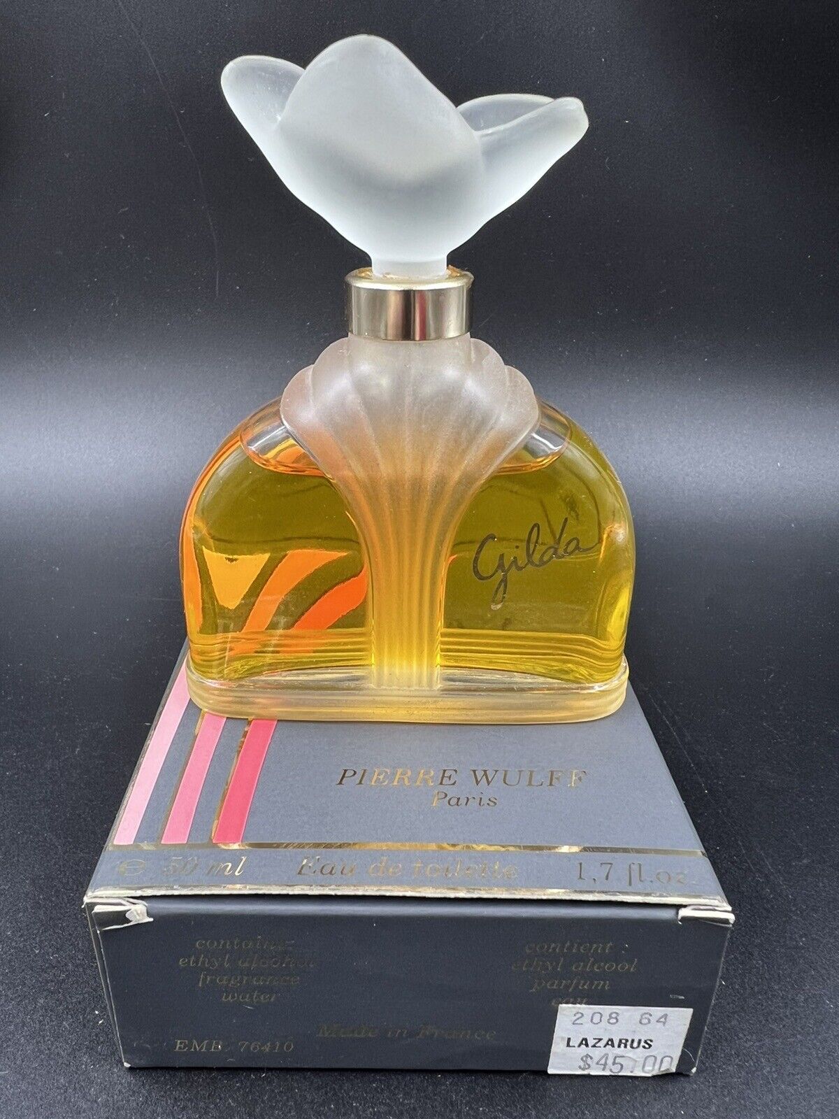 Vintage GILDA Perfume Pierre Wulff EDT 1.7 Oz. Discontinued