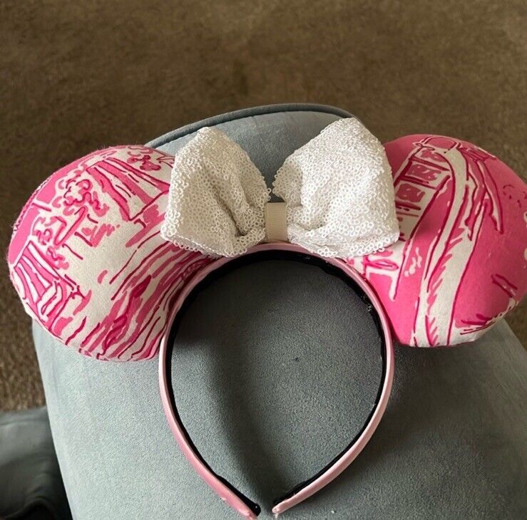 lily pulitzer mickey ears