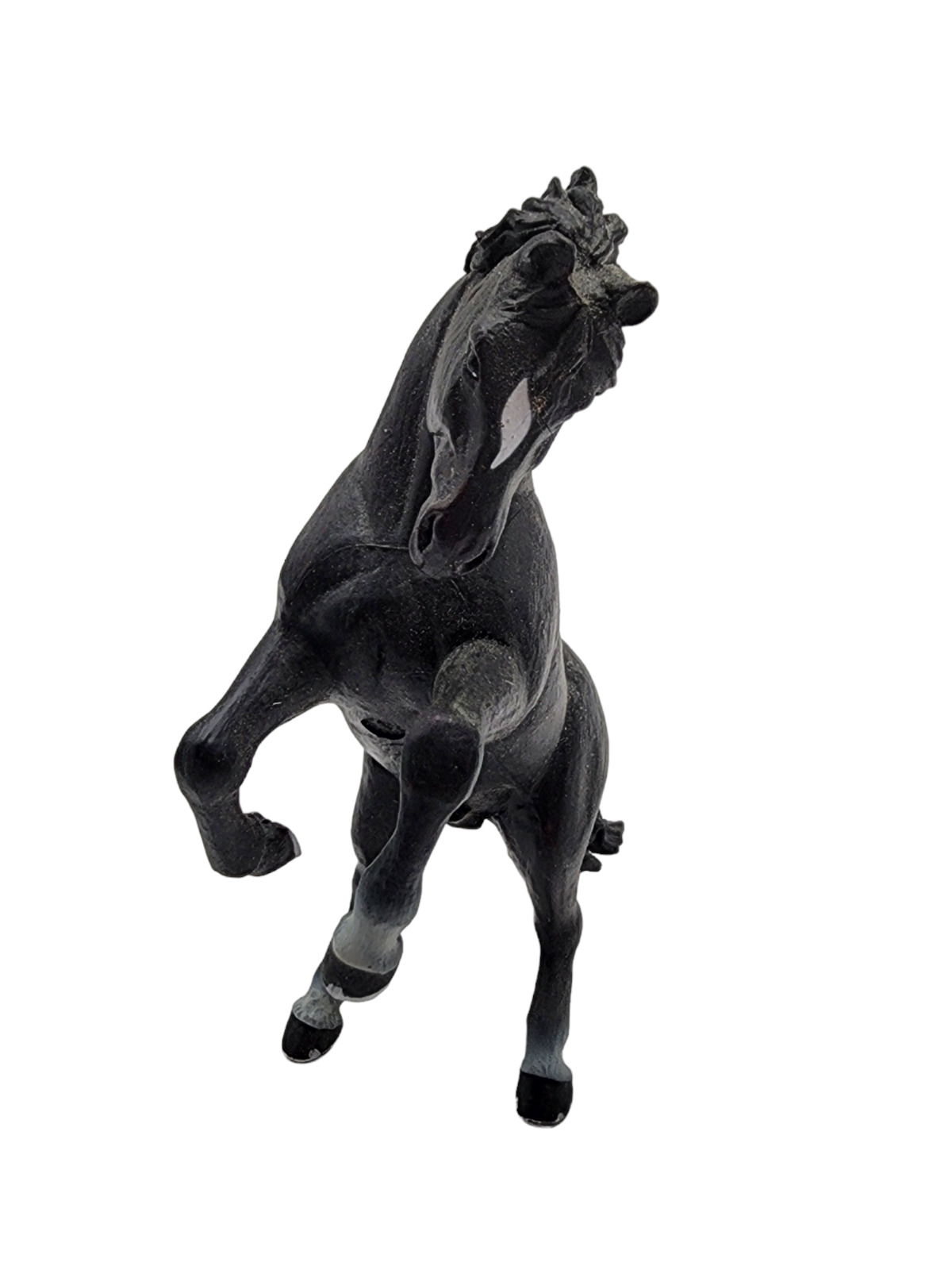 Papo Rearing Black Stallion Horse 2011 Toy Model