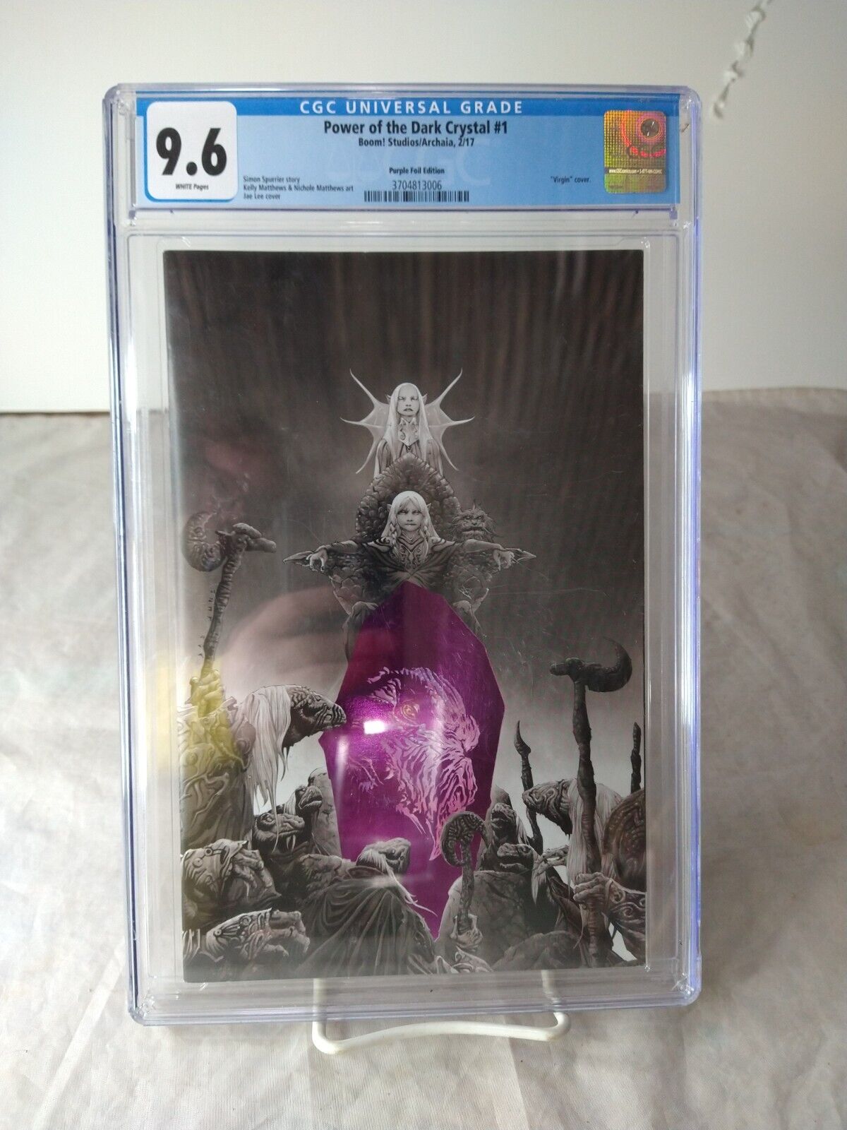 Power of the Dark Crystal #1 Purple Foil Edition CGC 9.6