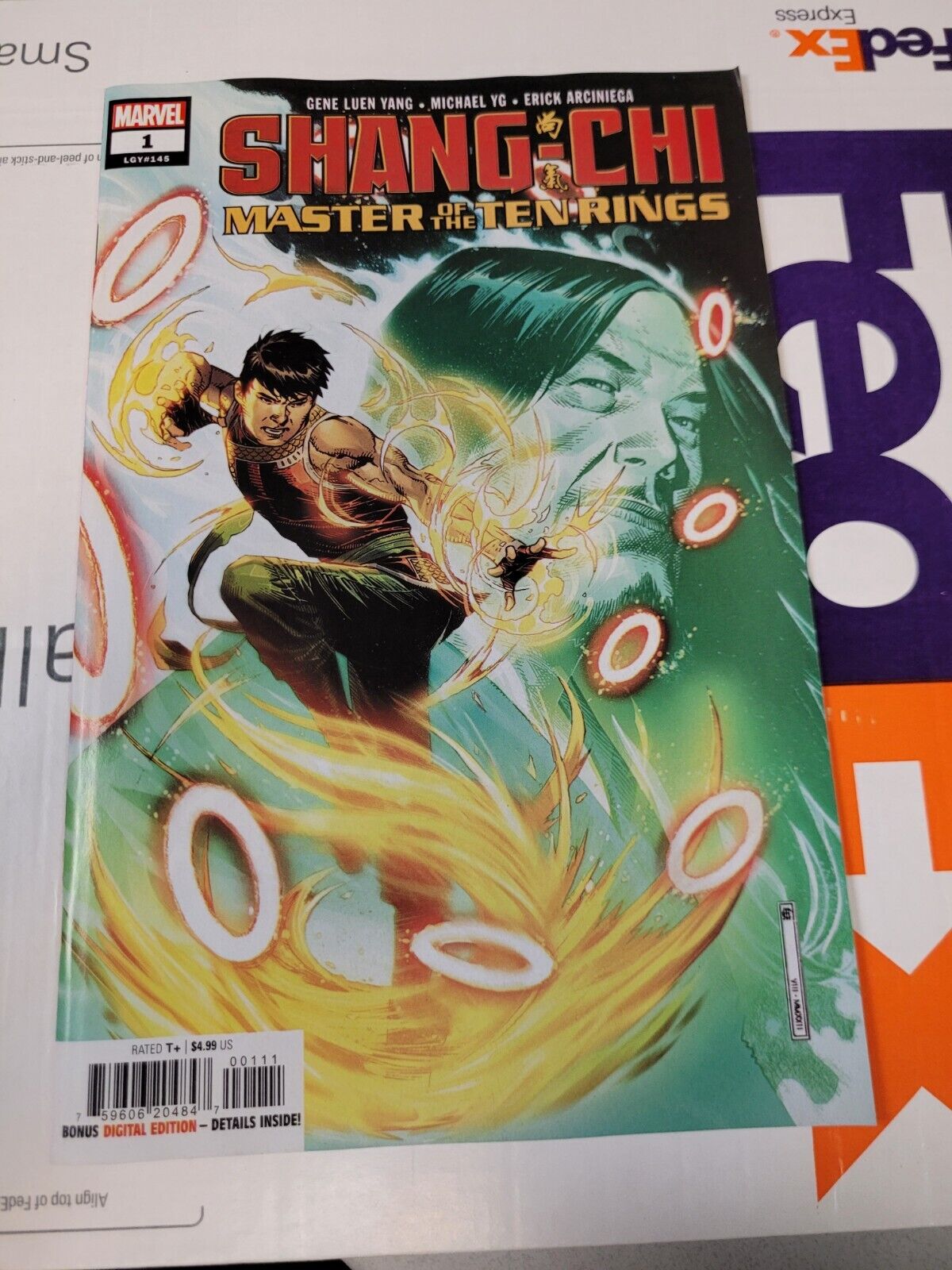 SHANG-CHI MASTER OF THE TEN RINGS #1 NM- OR BETTER 
