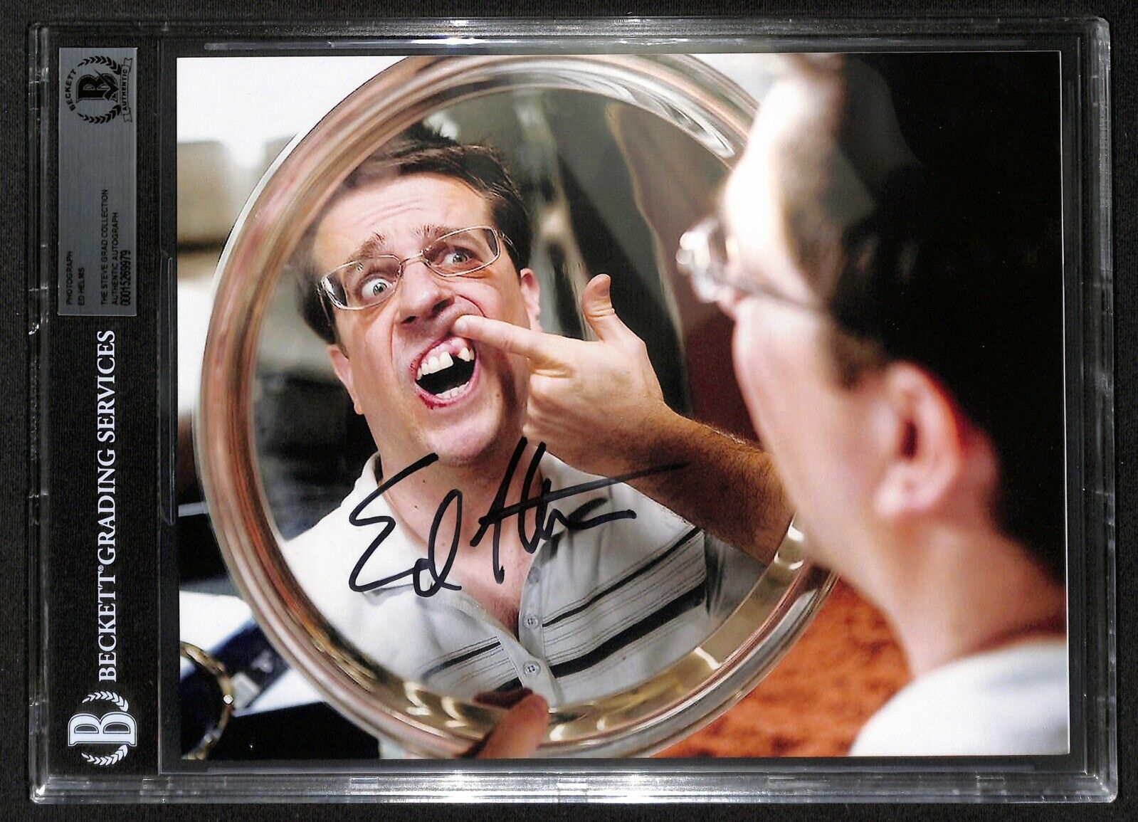 Ed Helms The Hangover Signed 8x10 Photograph BAS (Grad Collection)