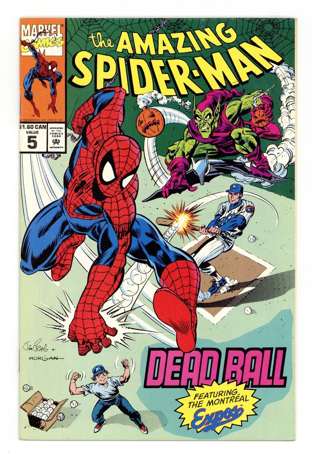 Amazing Spider-Man Dead Ball L\'etonnant Spider-Man #5B VG/FN 5.0 1993