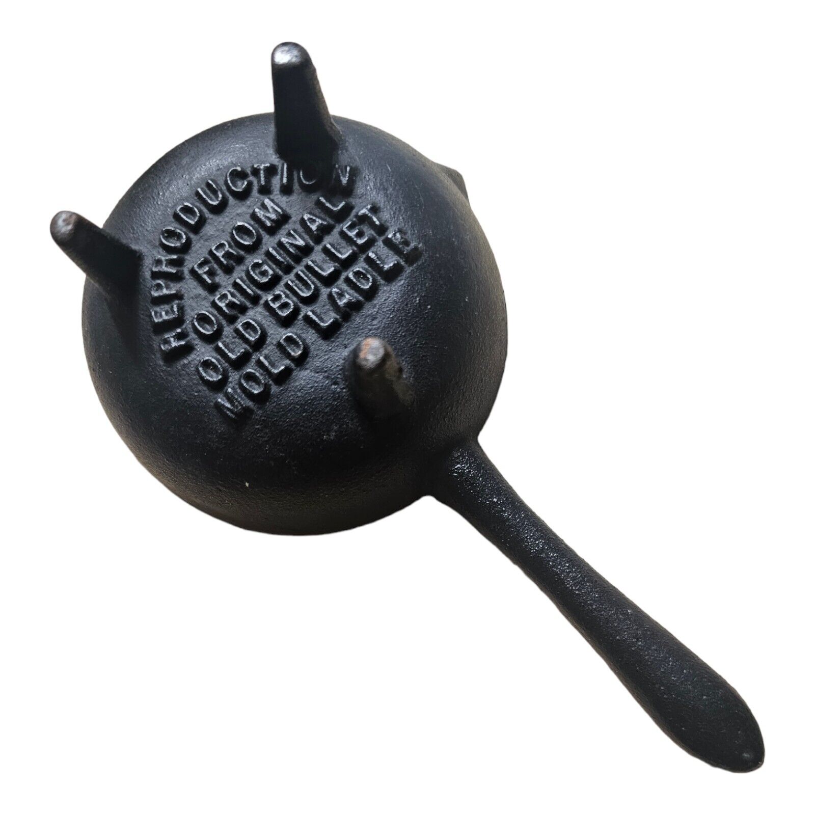 Cast Iron Wilton Mini Reproduction from Original Old Bullet Mold Ladle