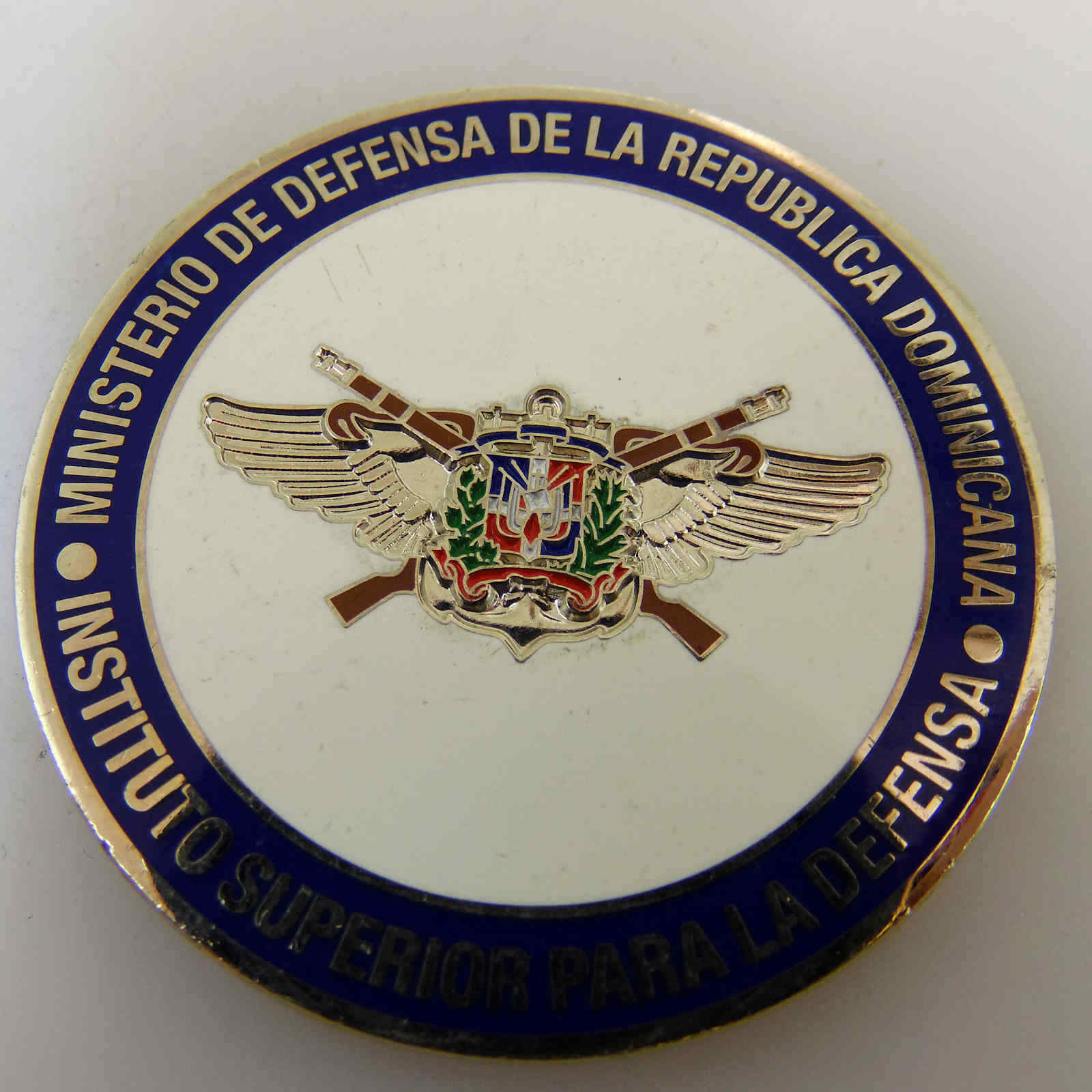 MINISTERIO DE DEFENSA DE LA REPUBLICA DOMINICANA CHALLENGE COIN