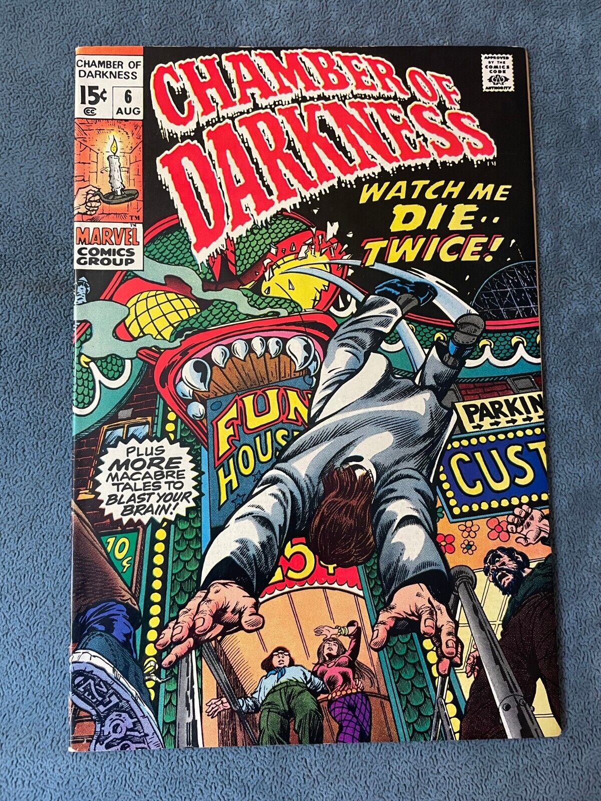Chamber of Darkness #6 1970 Marvel Comic Book Horror High Grade VF+