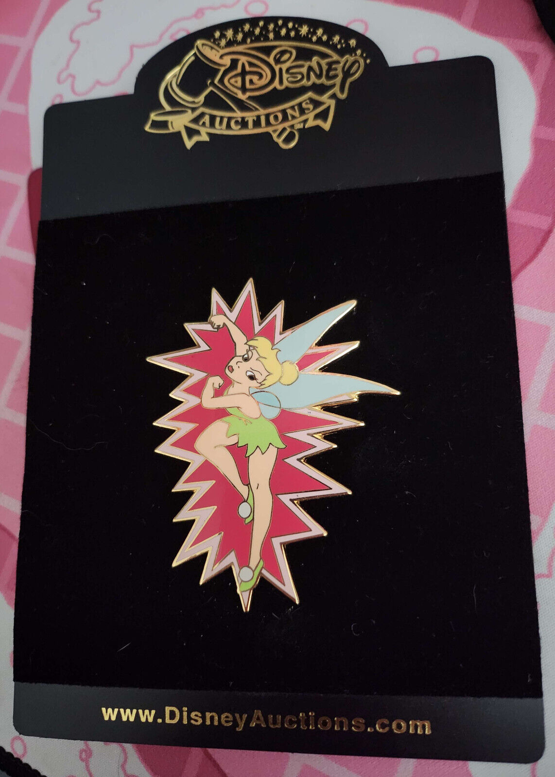 Disney Auctions Tinker Bell in Action Starburst LE 500 Disney Pin 37213