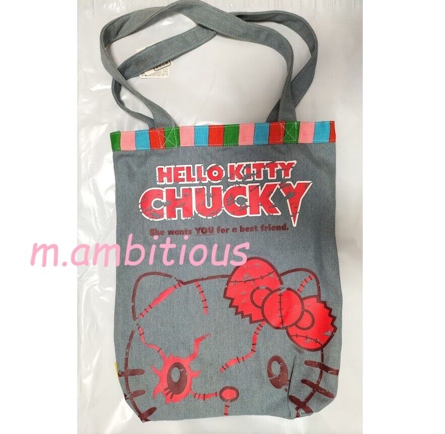USJ Sanrio Hello Kitty x Chucky Tote Bag Child's Play