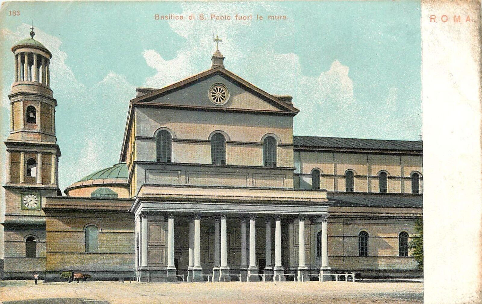 Basilica of Saint Paul Rome Italy Postcard