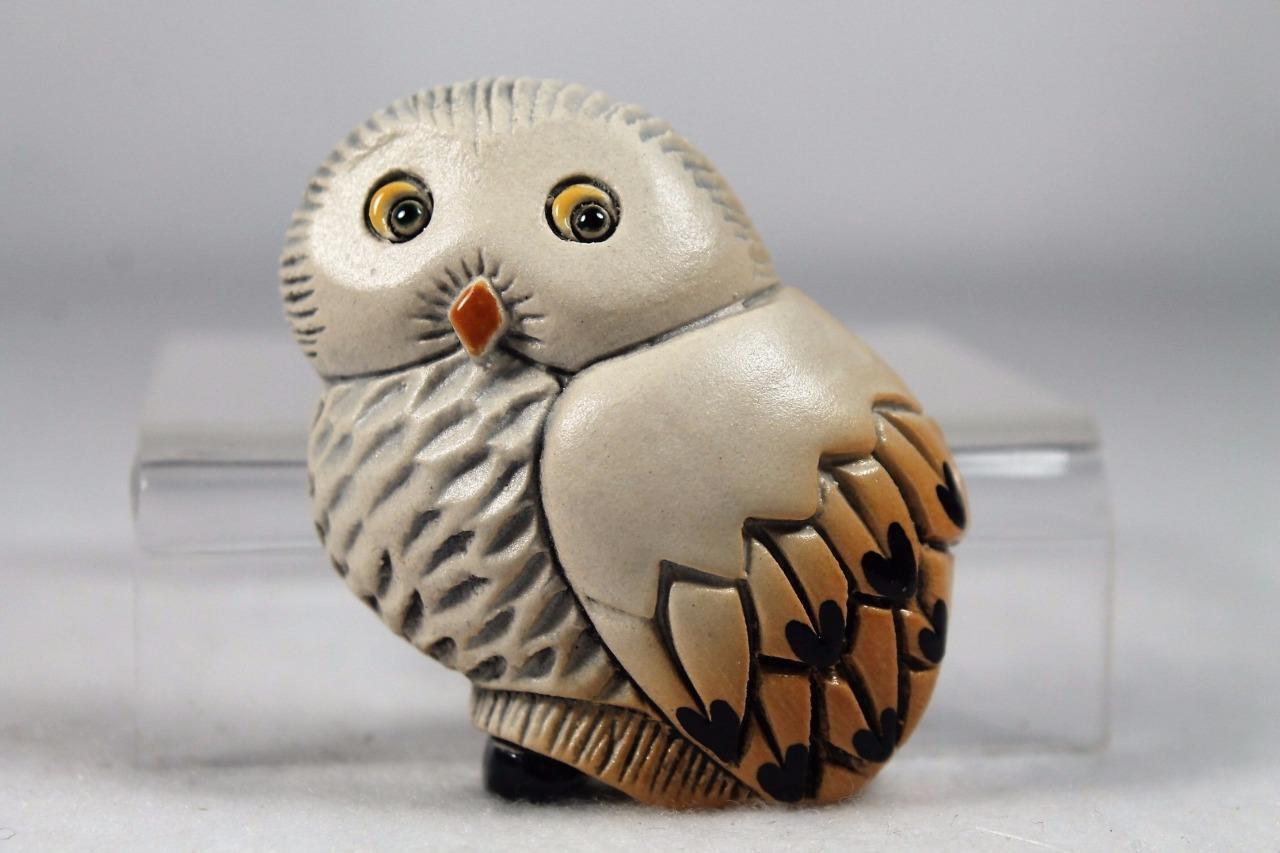 Artesania Rinconada Classic Beautiful Adult 'Snowy Owl Magnet' #M36 Retired NEW